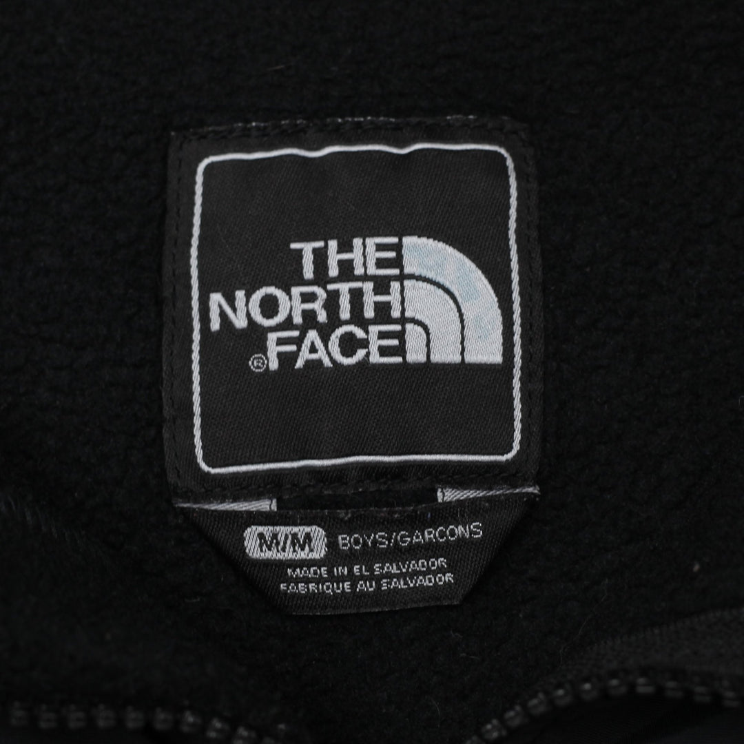 Youth Boys The North Face Jacket Black Fleece Full Zip Warm Outdoor | Migration_Jackets - Back View | Fashion Rerun