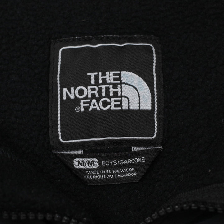 Youth Boys The North Face Jacket Black Fleece Full Zip Warm Outdoor | Migration_Jackets - Back View | Fashion Rerun