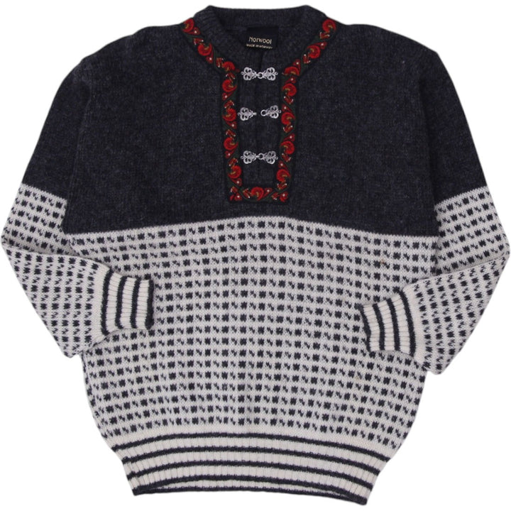 Vintage Norwool Designer Norwool of Norway Wool Sweater Size M | Migration_Knitwear & Sweaters | Fashion Rerun