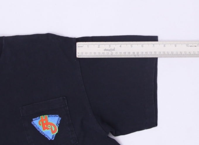 Vintage 90s Feel The Freedom Harley Davidson Single Stitch Pocket T-Shirt L | Migration_T-Shirts - View 9 | Fashion Rerun