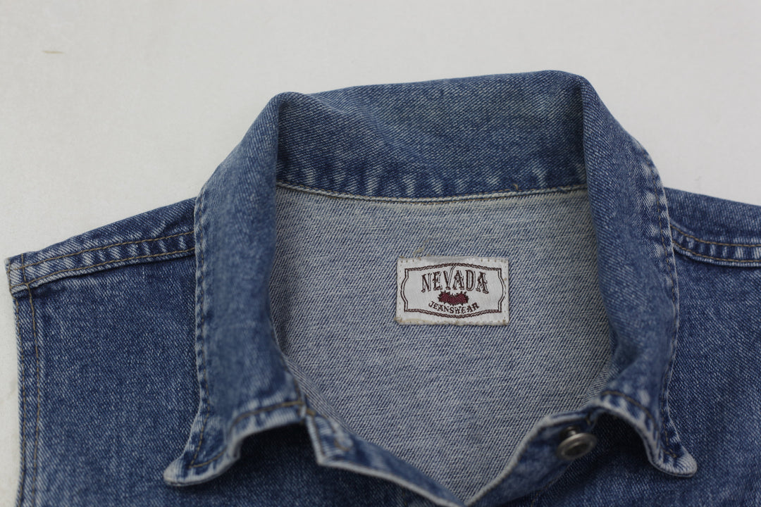 Vintage Nevada Jeanswear Ladies Denim Vest