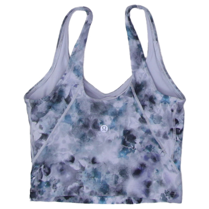 Ladies Lululemon Align Tank Top Kaleido Floral Multi Cropped Nulu