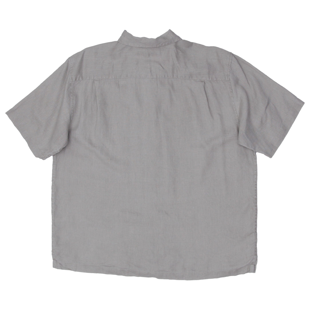 Mens New Charter 100% Linen Short Sleeve Shirt - Fashion Rerun Vintage Migration_Shirt
