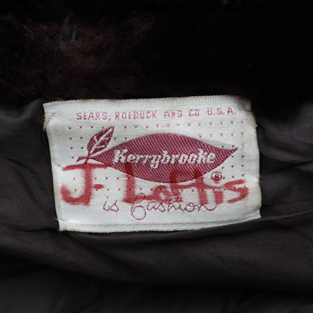 60's Mid-Century Faux Fur Coat