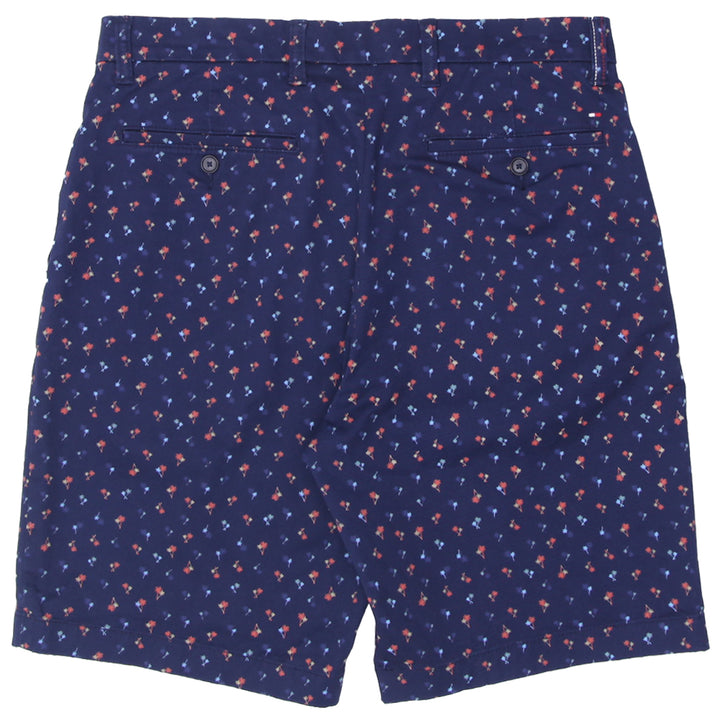 Mens Tommy Hilfiger Navy Printed Shorts - Fashion Rerun Vintage Migration_Shorts