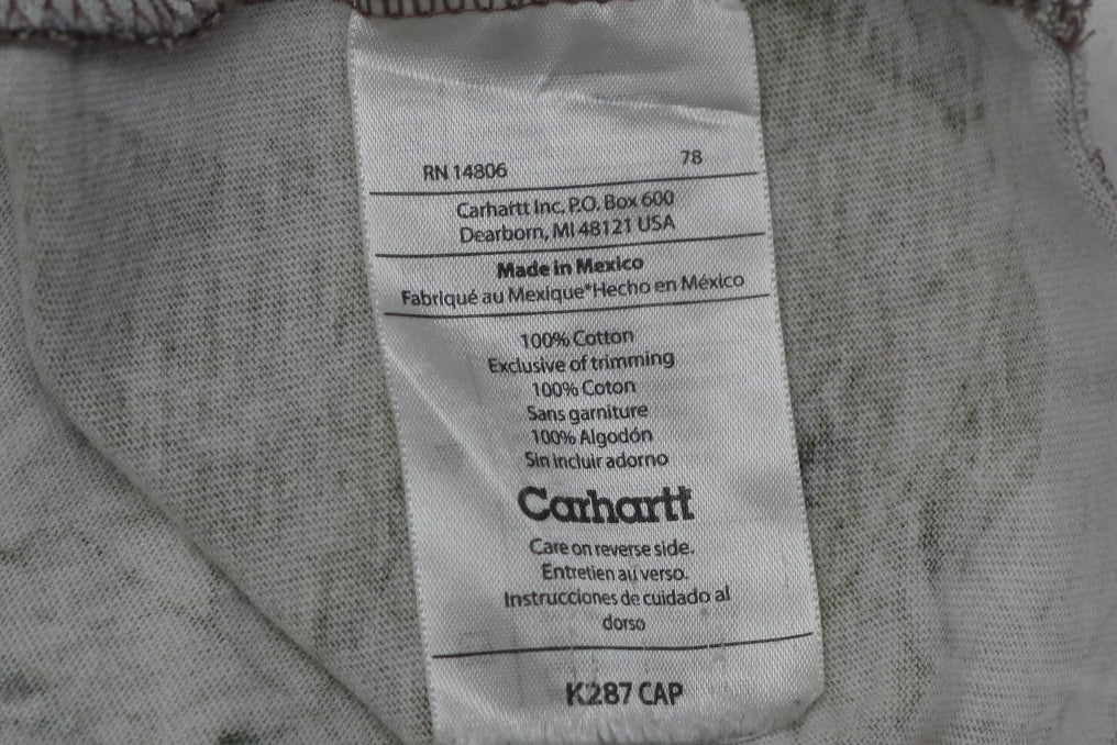 Mens Carhartt Woodland Camo All Over Print Pocket T-Shirt