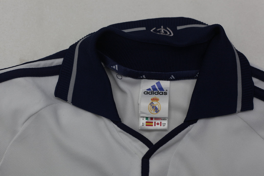 Mens Adidas 2000-01 Real Madrid Home Shirt Jersey