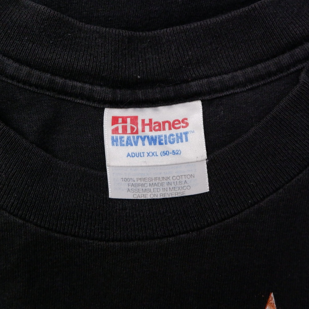 Vintage Mens Hanes LeAnn Rimes T-Shirt Black Graphic Music Tour