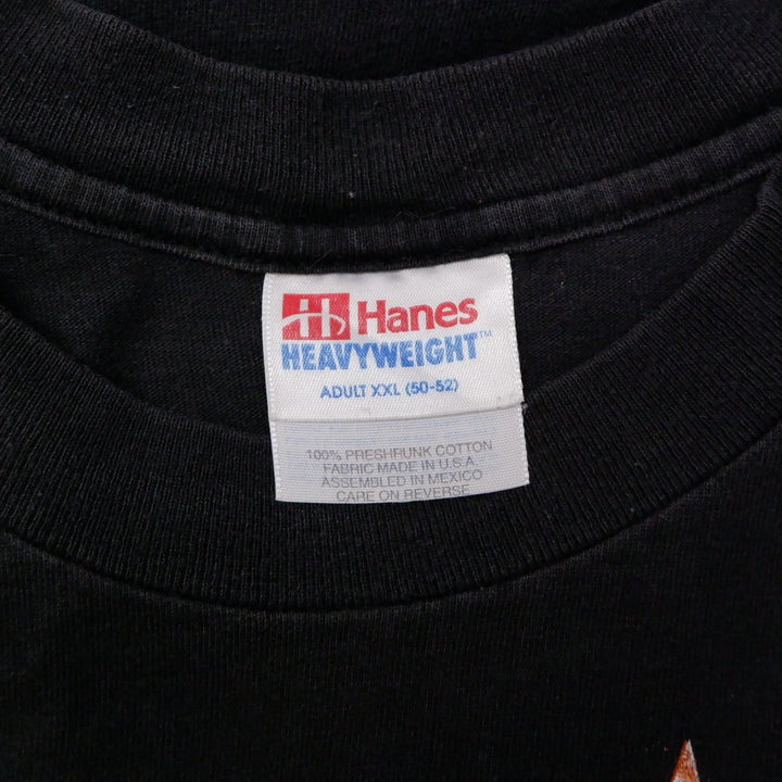 Vintage Mens Hanes LeAnn Rimes T-Shirt Black Graphic Music Tour