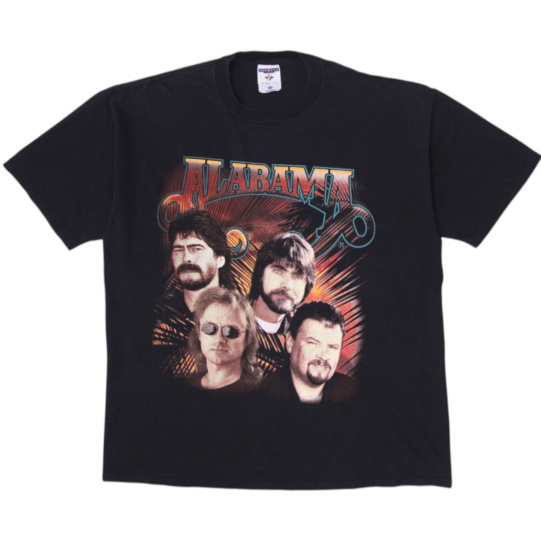 Vintage 90s Alabama Dancing On The Boulevard Tour T-Shirt Made in USA Size XL