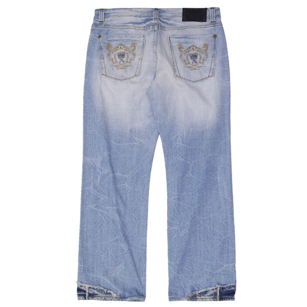 Y2K Mens X-Ray Authentic Tailored Denim Jeans