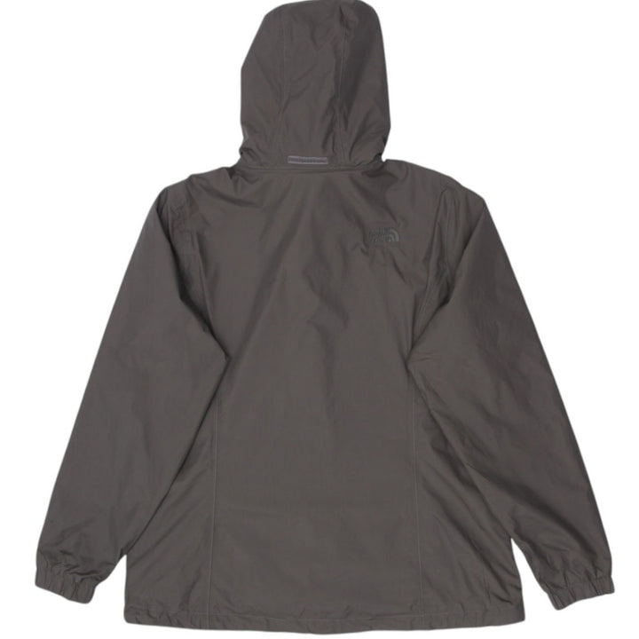 Ladies The North Face Jacket Olive Hooded Windbreaker Lightweight XL