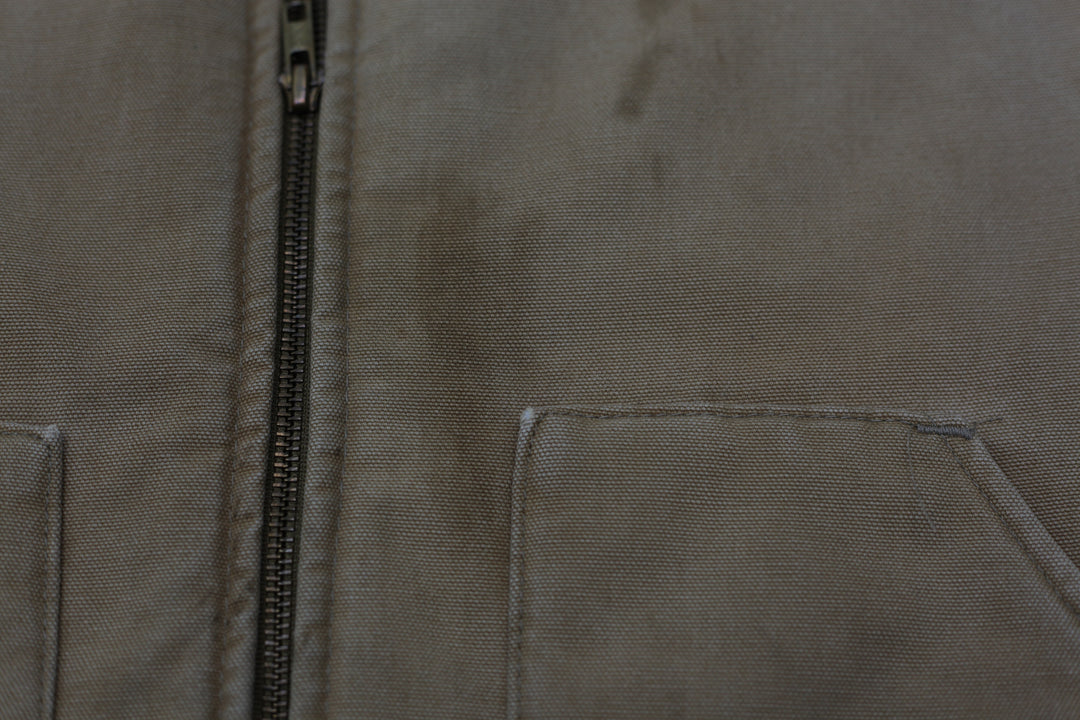 Vintage Carhartt V0186 Brown Quilted Lined Vest
