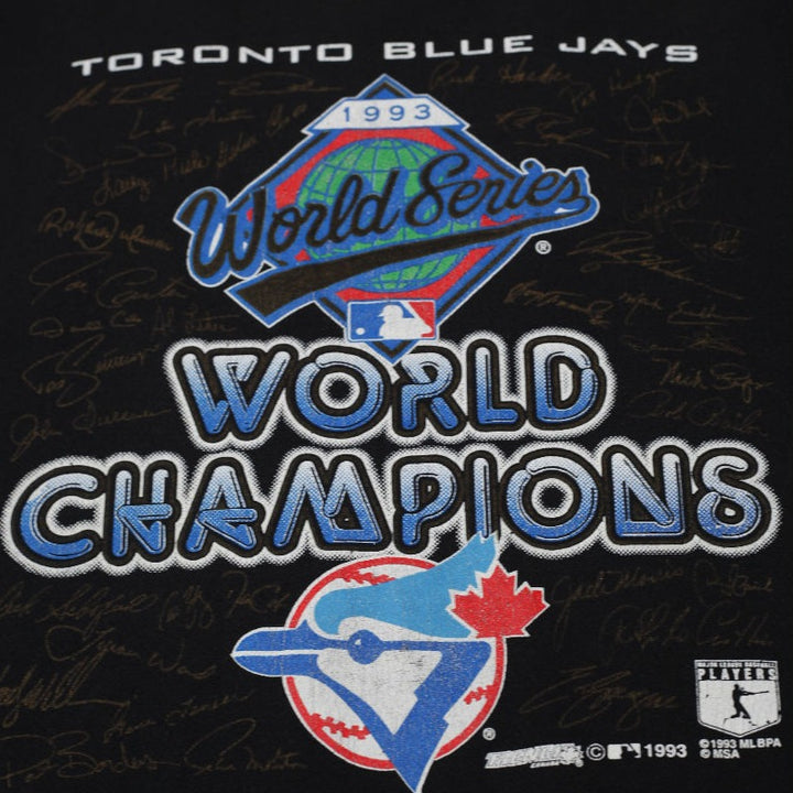 Vintage Toronto Blue Jays 1993 World Series Champions Crewneck Sweatshirt | Migration_Sweatshirt - Alternate | Fashion Rerun