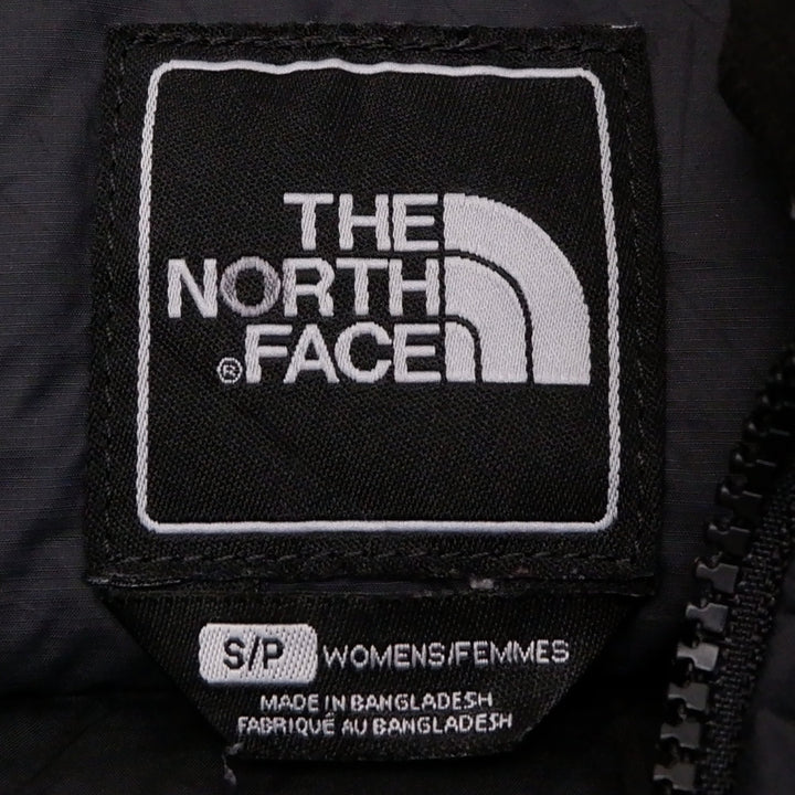 Ladies The North Face Puffer 700 Fill Black Zip Jacket