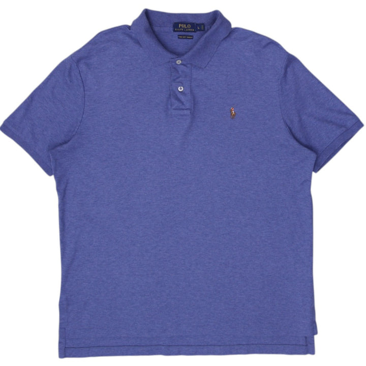 Mens Polo Ralph Lauren Pima Soft Touch Blue Shirt Size L | Migration_T-Shirts | Fashion Rerun