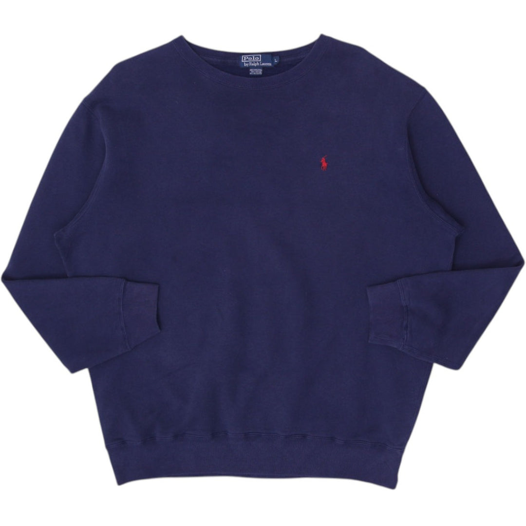 Vintage Polo Ralph Lauren Embroidered Logo Sweatshirt Size L