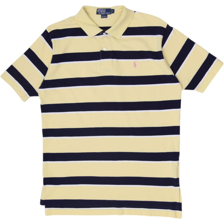 mens Polo by Ralph Lauren Striped Polo T-Shirt Size L