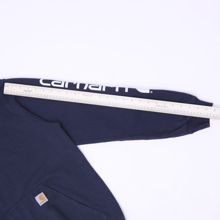 Mens Carhartt K288 Midweight Sleeve Pullover Hoodie Size M