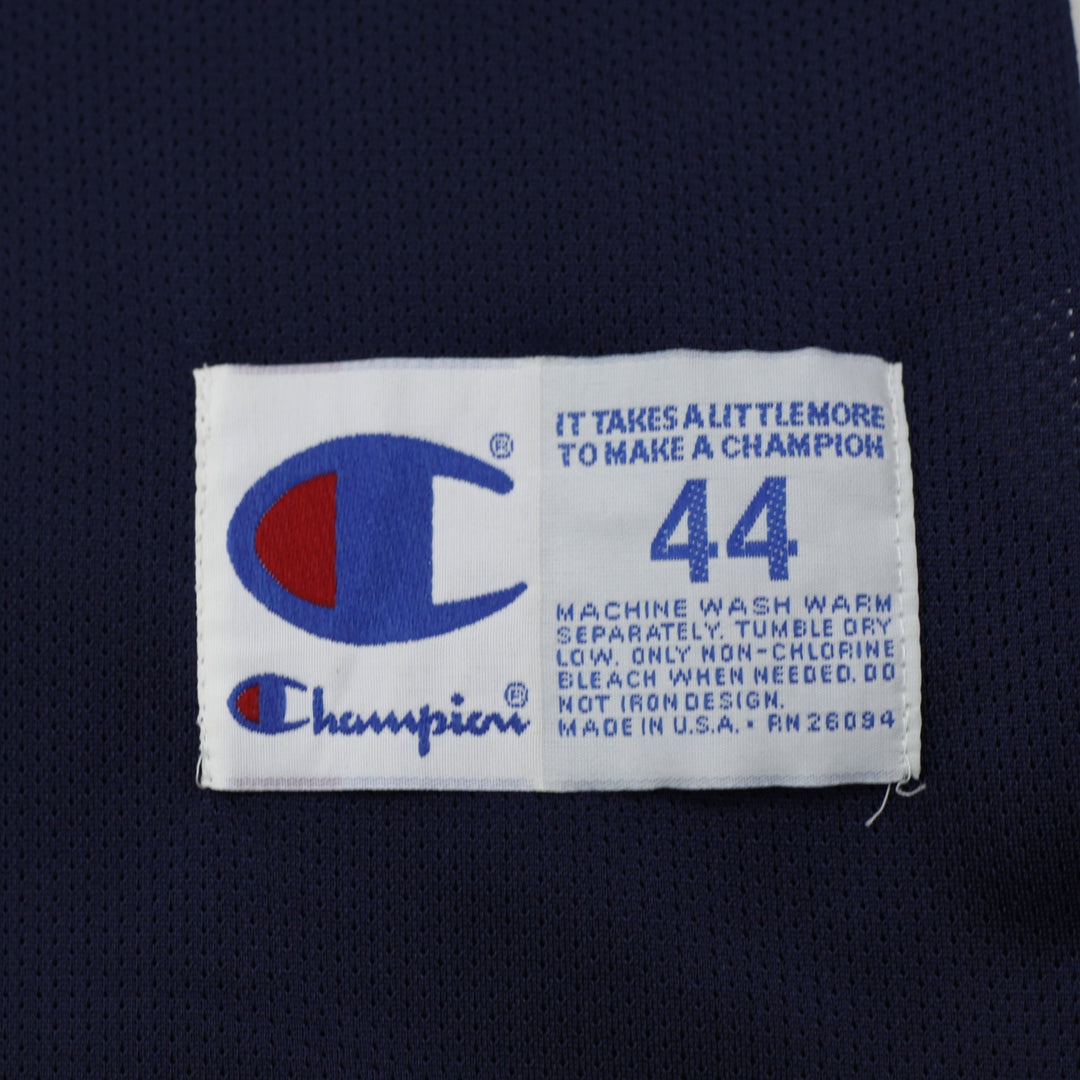 Vintage Champion USA Mourning #14 Basketball Navy Jersey Size 44 | Migration_Jerseys - Detail View | Fashion Rerun