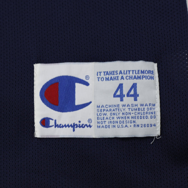 Vintage Champion USA Mourning #14 Basketball Navy Jersey Size 44 | Migration_Jerseys - Detail View | Fashion Rerun