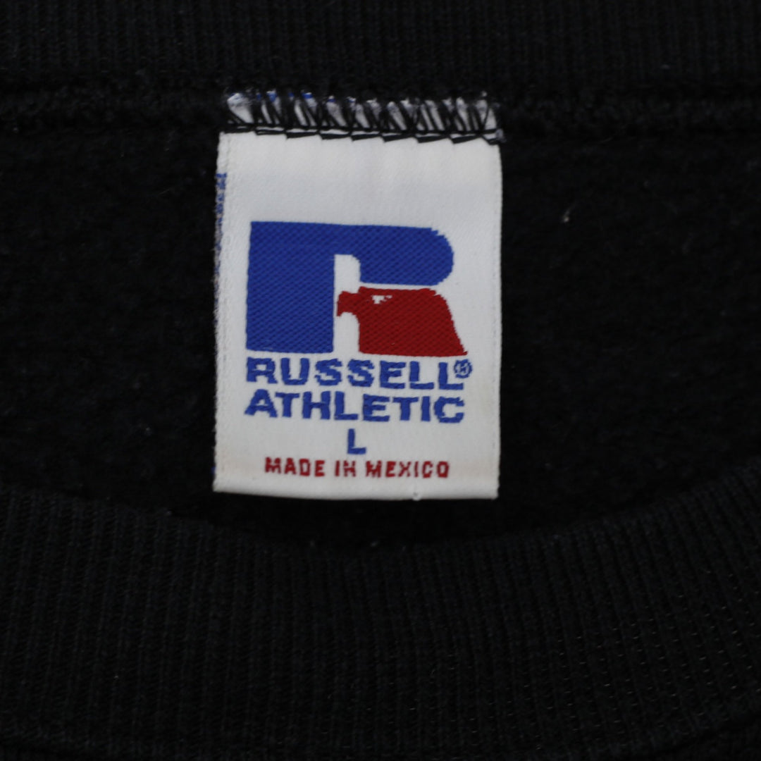 Vintage Russell Athletic Black Crewneck Sweatshirt