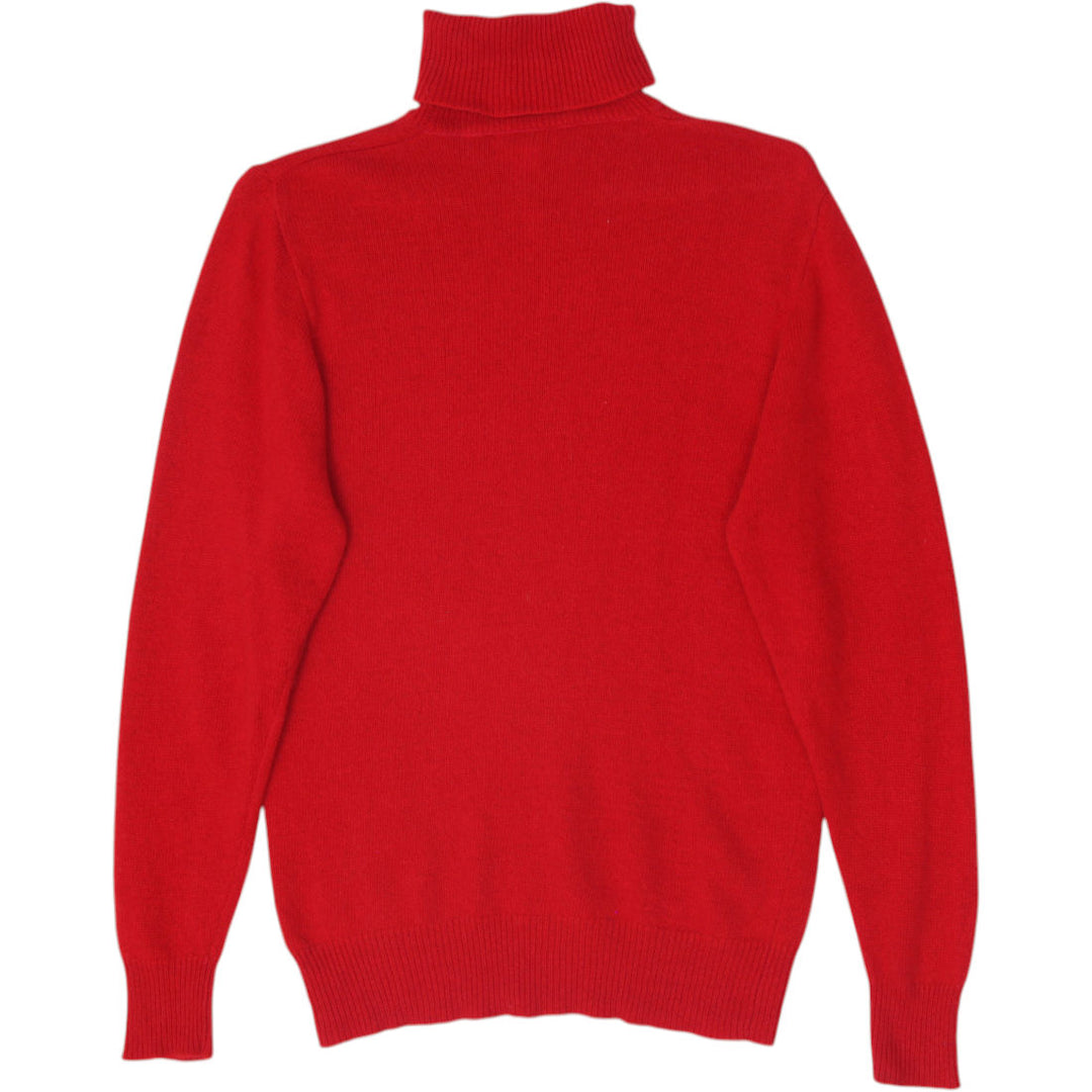 Vintage Ladies Neiman Marcus Exclusive 100% Cashmere Turtleneck Sweater Size L
