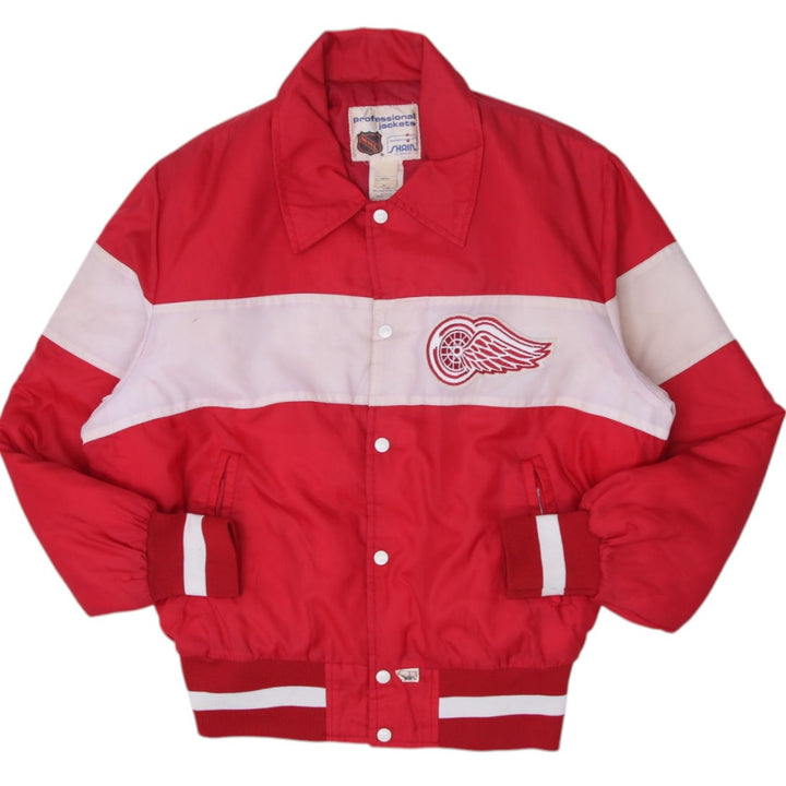 Vintage 90s Detroit Red Wings Bomber Jacket NHL Hockey Shain of Canada XL | Migration_Jackets | Fashion Rerun