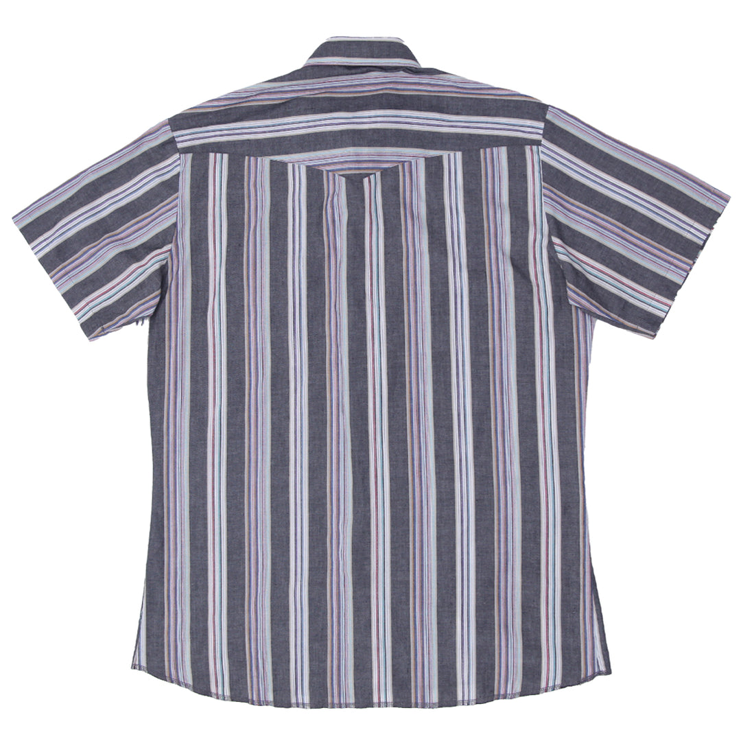 Vintage Wrangler Pearl Button Striped Western Shirts - Fashion Rerun Vintage Migration_Shirt