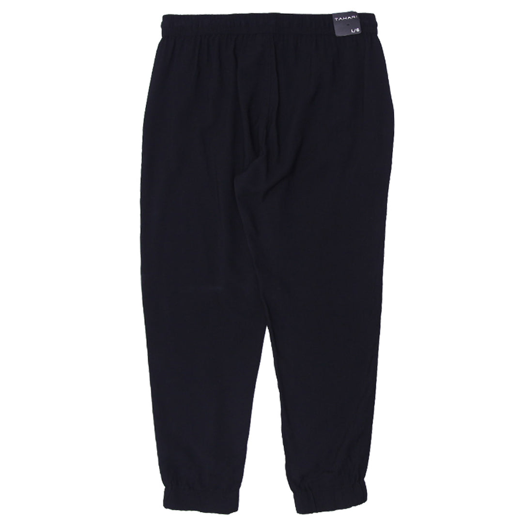 Ladies Tahari Black Jogger Pants