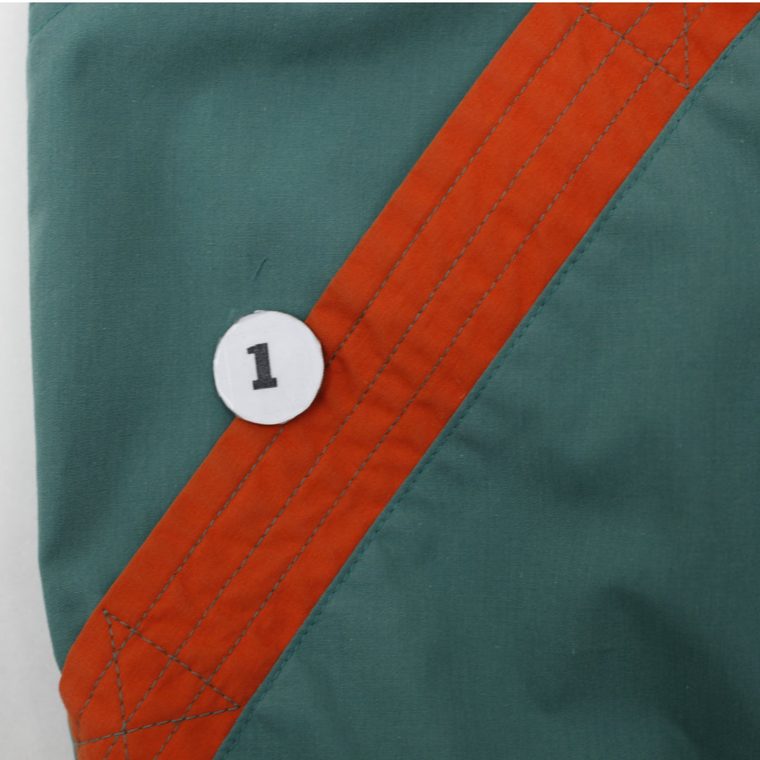 Vintage 1990s Starter NFL Miami Dolphins Quarter Zip Jacket Size XL | Migration_Jackets - Detail View | Fashion Rerun