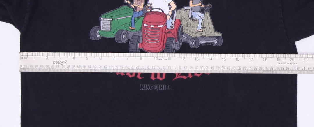 Vintage 2000s King of the Hill "Live to Ride, Ride to Live" T-Shirt Size L | Migration_T-Shirts - View 6 | Fashion Rerun