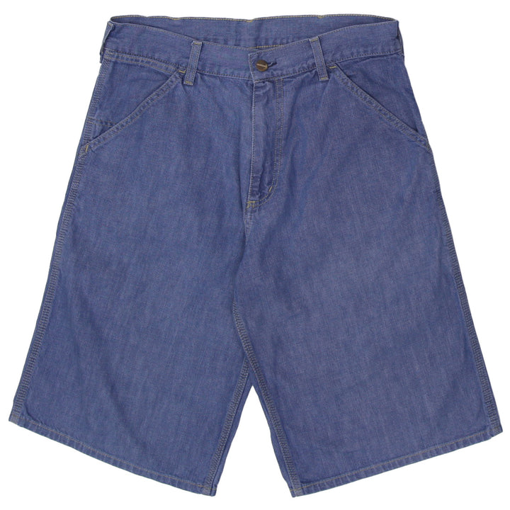 Vintage Carhartt Mens Single Knee Bermuda Denim Shorts