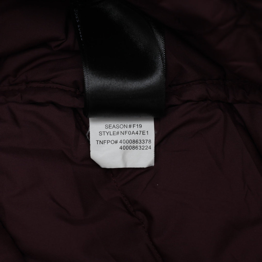 Ladies The North Face 550 Down Vest Chevron Puffer Size XS