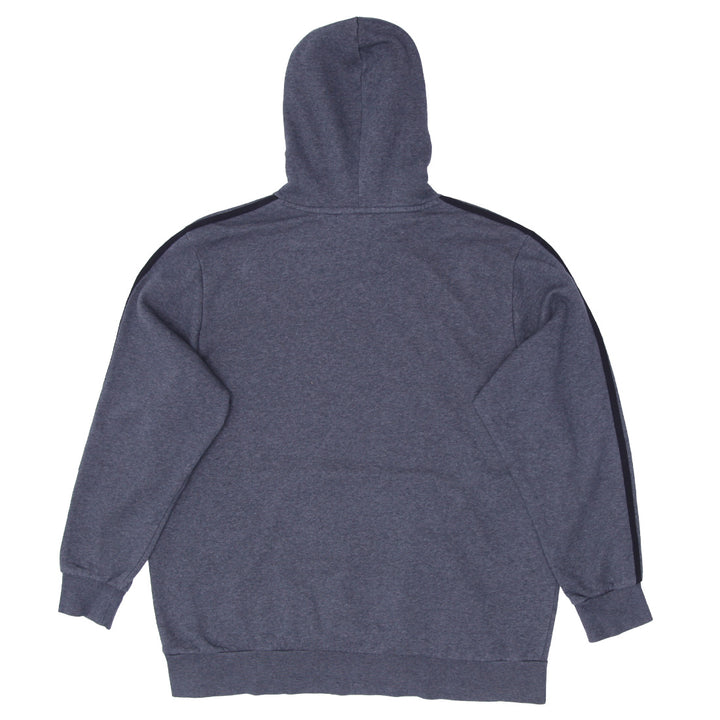 Mens Adidas Black Stripes Gray Hoodie - Fashion Rerun Vintage Migration_Sweaters