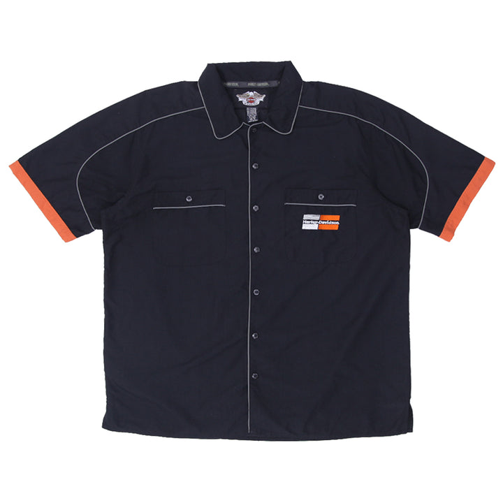 Mens Harley Davidson Racing Shirt - Fashion Rerun Vintage Migration_Shirt