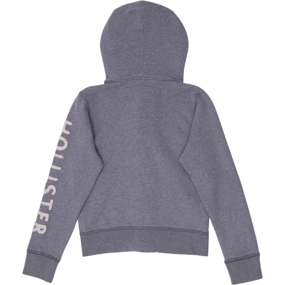 Mens Hollister Button Up Fleece Lined Hoodie Size S | Migration_Hoodies - Side View | Fashion Rerun