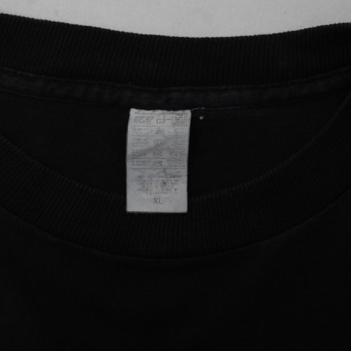 Vintage 1990s Spider-Man Marvel Comics Flocked Black T-Shirt Size XL | Migration_T-Shirt - Back View | Fashion Rerun