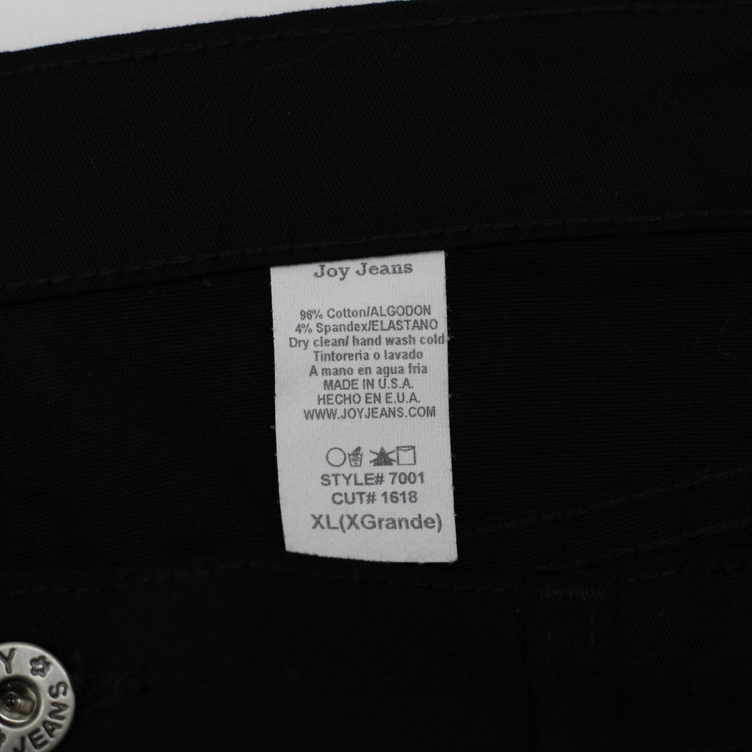 Y2K Ladies Joy Jeans Stretchable Cotton Cargo Pants Size XL