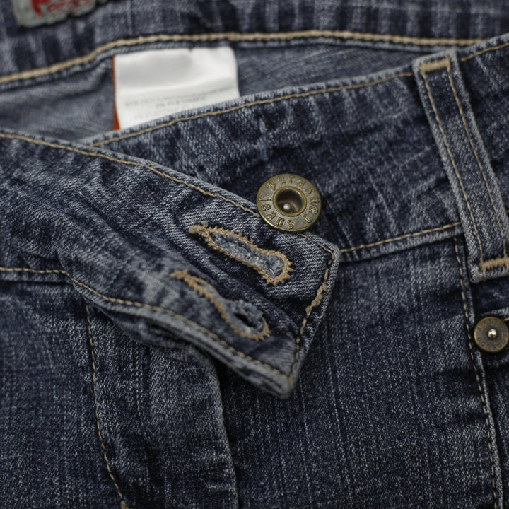 Y2K Ladies Parasuco Stretchable Denim Flare Jeans Size 29