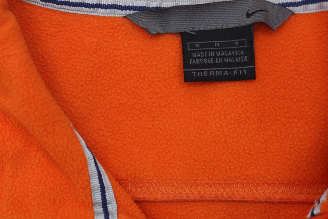 Vintage Embroidered Nike Logo Pullover Fleece Quarter Zip Jacket - Fashion Rerun Vintage Migration_Sweaters