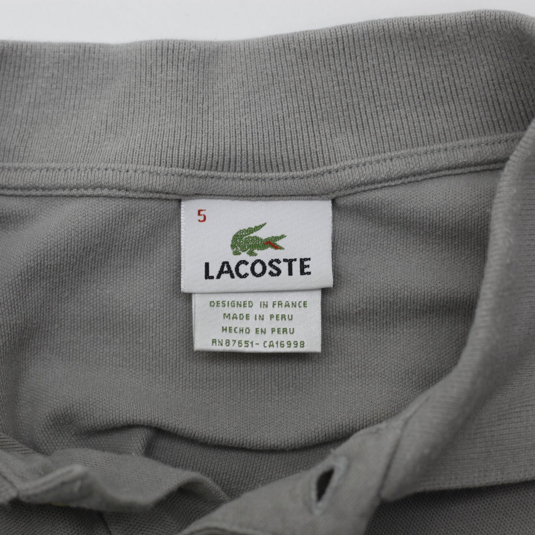 Mens Lacoste Cotton Casual Short Sleeve Polo T-Shirt Size