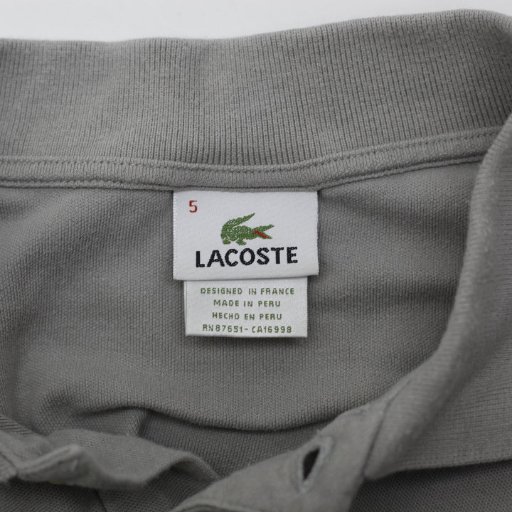 Mens Lacoste Cotton Casual Short Sleeve Polo T-Shirt Size