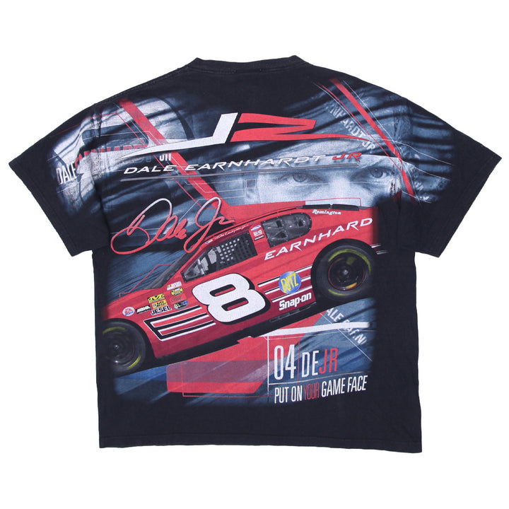 Vintage Dale Earnhardt Jr. Nascar AOP Racing T-Shirt -Chase Authentics Size L - Fashion Rerun Vintage Migration_T-Shirt