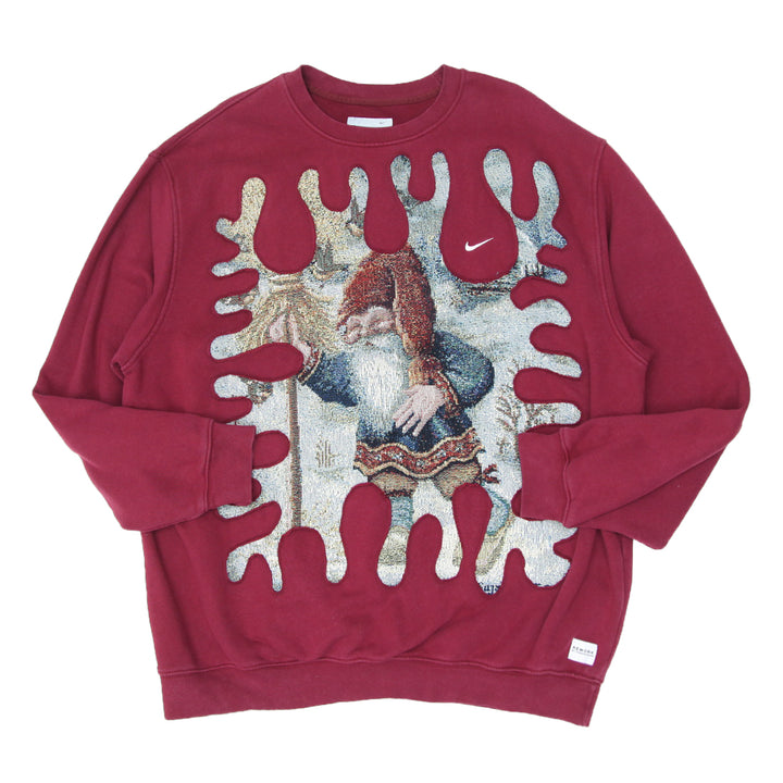 Rework Tapestry Patched Sweatshirt