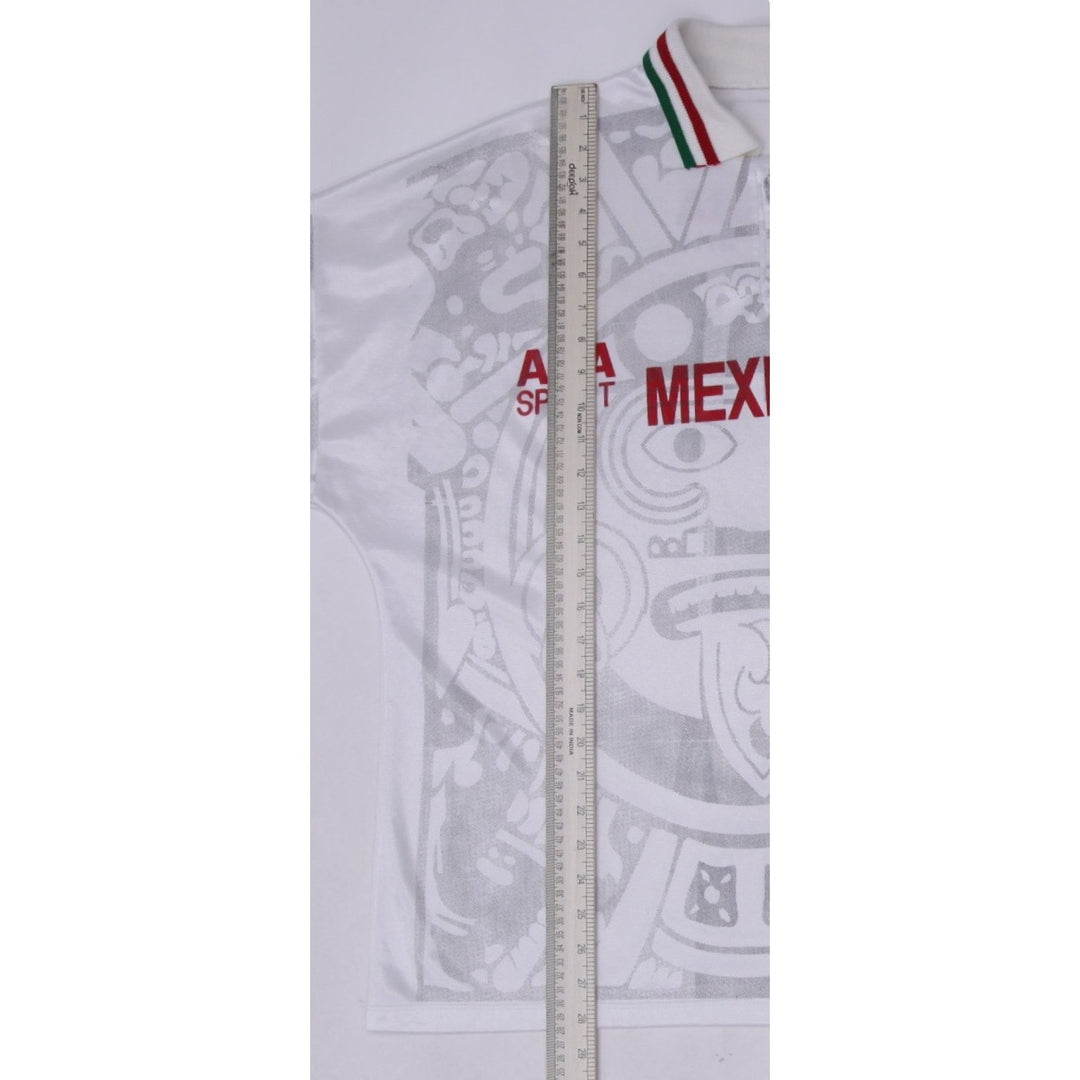Vintage 1998-99 Mexico Team Soccer Football Shirt Jersey Away Size S | Migration_Jerseys - View 9 | Fashion Rerun
