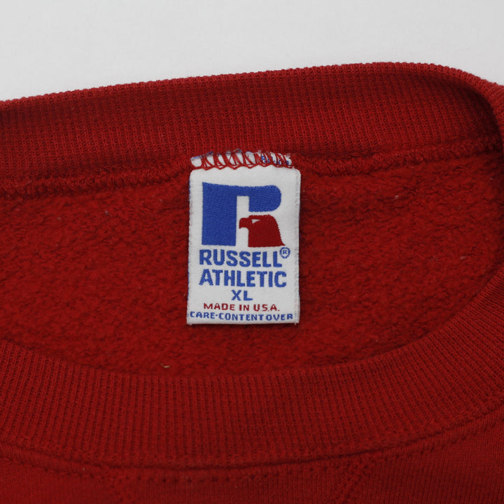 Vintage 90s Russell Athletic State Champs Crewneck Sweatshirt Size XL