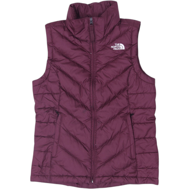 Ladies The North Face 550 Down Vest Chevron Puffer Size XS