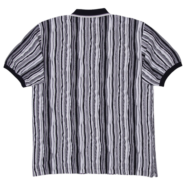 Mens Cotton Traders Sports Striped Polo T-Shirt