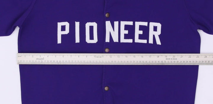 Vintage Speedline Purple Bowling PIONEER Snap Button Large Jersey | Migration_Jerseys - Alternate View | Fashion Rerun